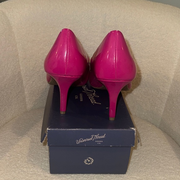 Comfort Plus by Predictions Fuchsia Womens Pumps - Picture 4 of 12